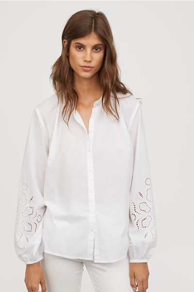 Balloon Sleeved Blouse from H&M