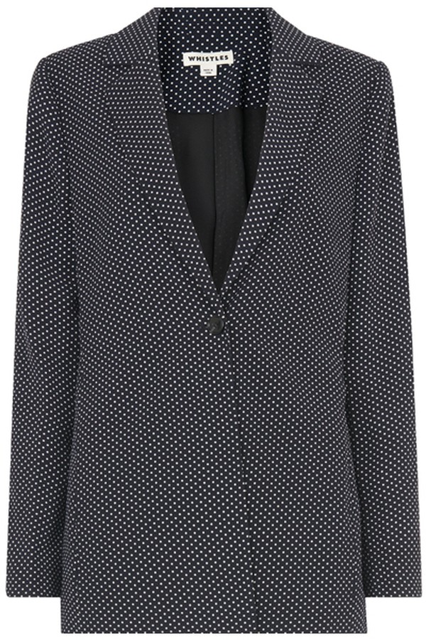 Mini Spot Print Blazer from Whistles