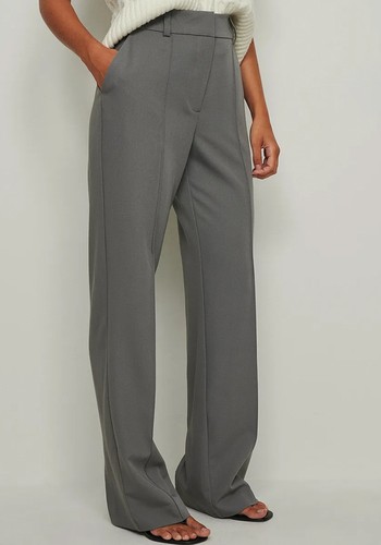 Back Slit Suit Pants from NA-KD