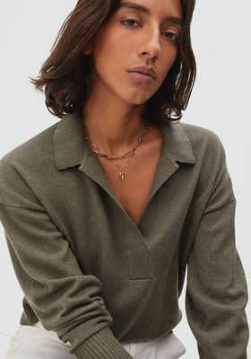 The Cashmere Polo from Everlane