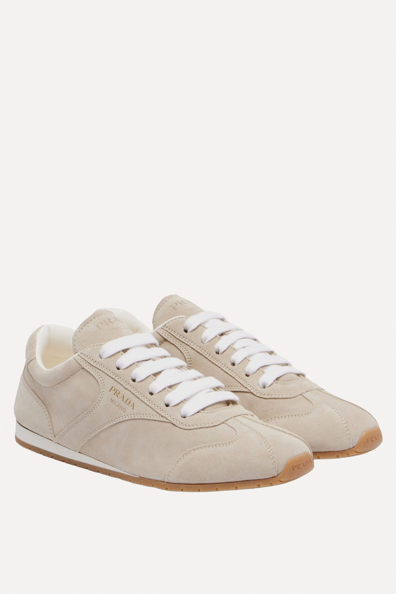 Suede Sneakers from Prada