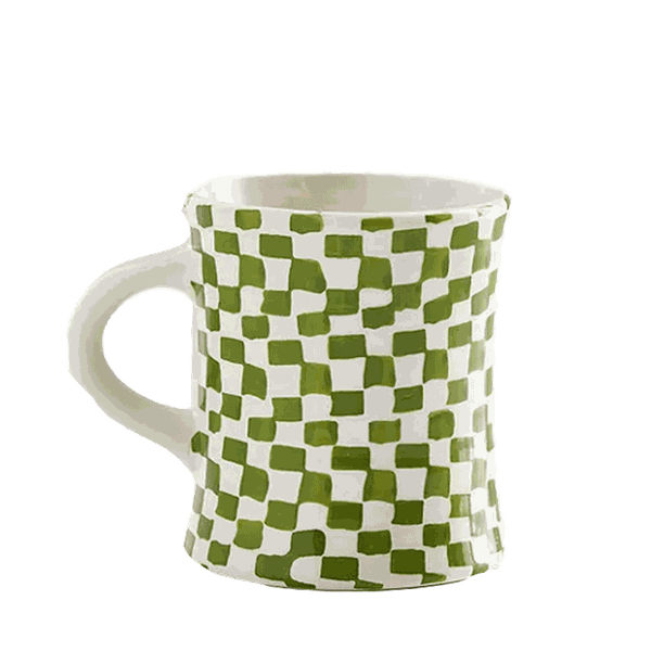 Frankie Checkerboard Mug from Urban Outfitters