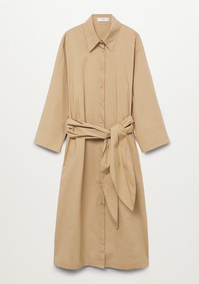 Cotton Shirt Dress