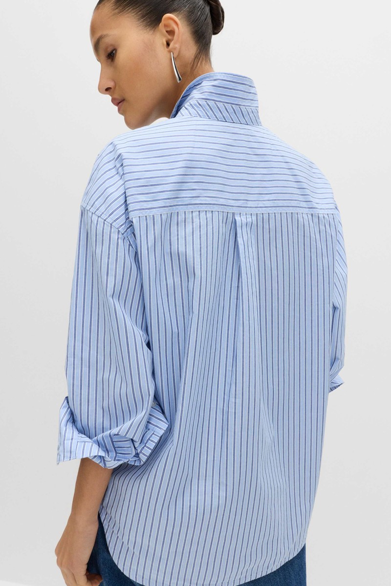Pure Cotton Striped Shirt