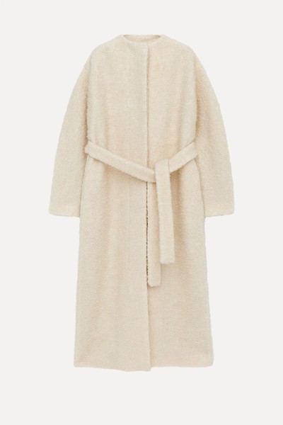 Bouclé Wool Coat from ARKET