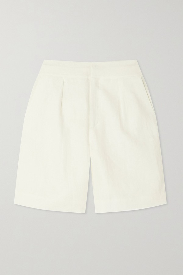 Andaman Linen Shorts from LouLou Studio 