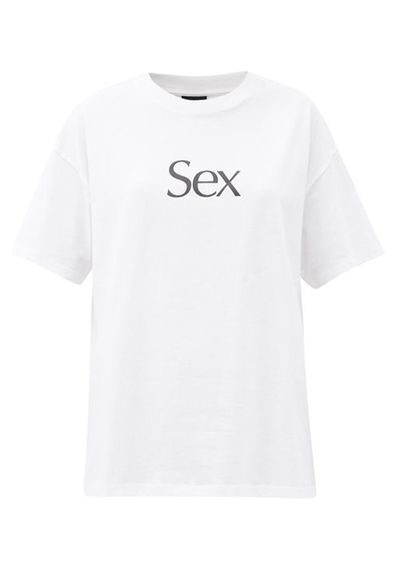 Sex-Print T-Shirt from More Joy By Christopher Kane