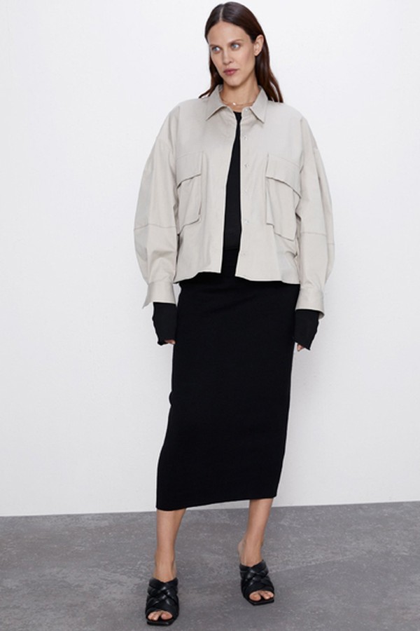 Shirt With Patch Pockets
