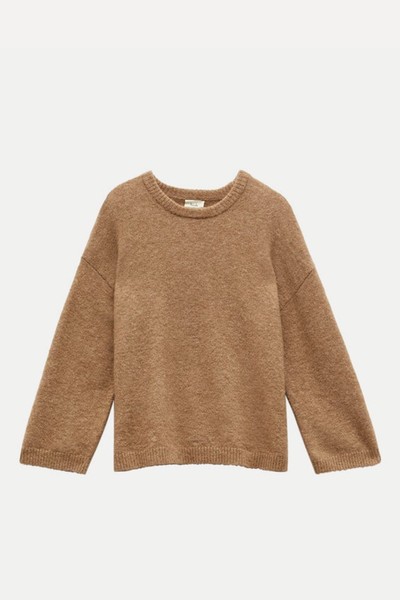 Elaine Slouchy Fit Wool Blend Jumper  from Hush