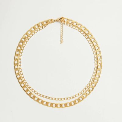 Link Double Necklace from Mango