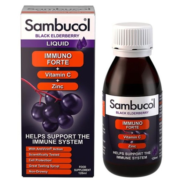 Liquid Extract Immuno Forte Formula from Sambucol