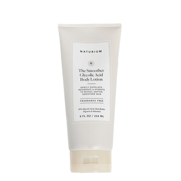 The Smoother Glycolic Acid Body Lotion from NATURIUM