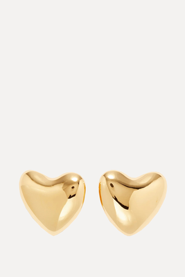 Voluptuous Heart Earrings from Annika Inez