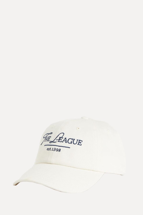 Text-Motif Twill Cap from H&M