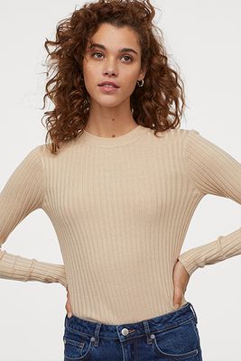Ribbed Top from H&M