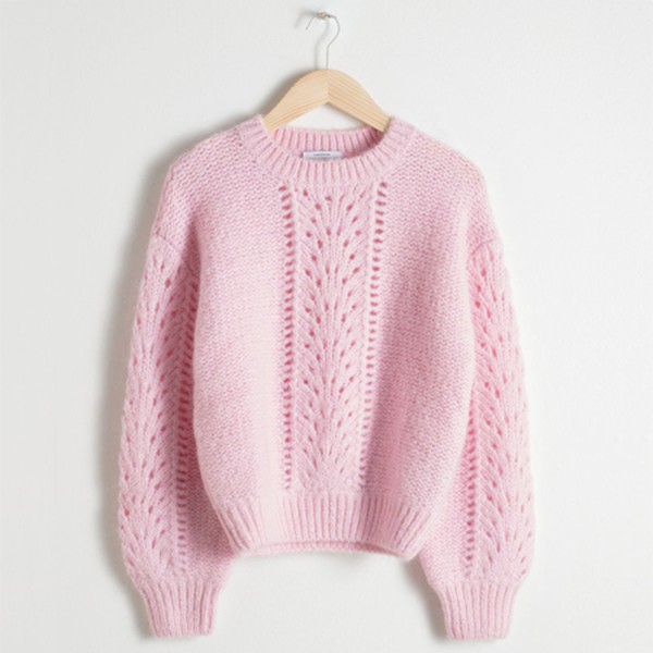Eyelet Knit Sweater from & Other Stories