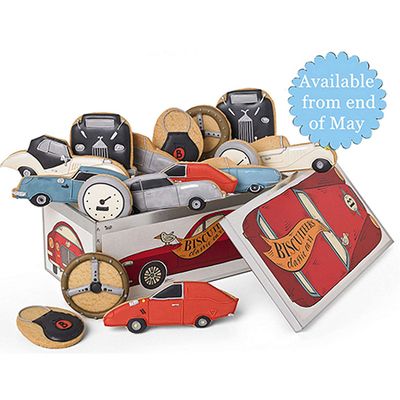 Classic Car Show Luxe Biscuit Tin from Biscuiteers