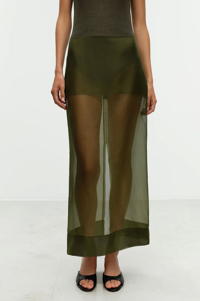 Iris Organza Long Skirt from Ely Ely