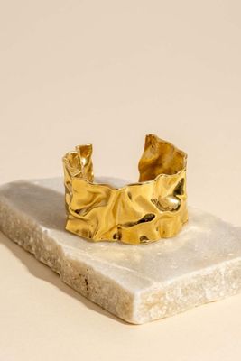Golden Clemence Bracelet from Lavani Jewels