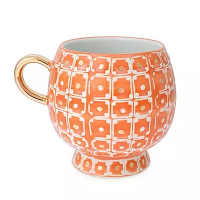 Tamma Orange Porcelain Mug
