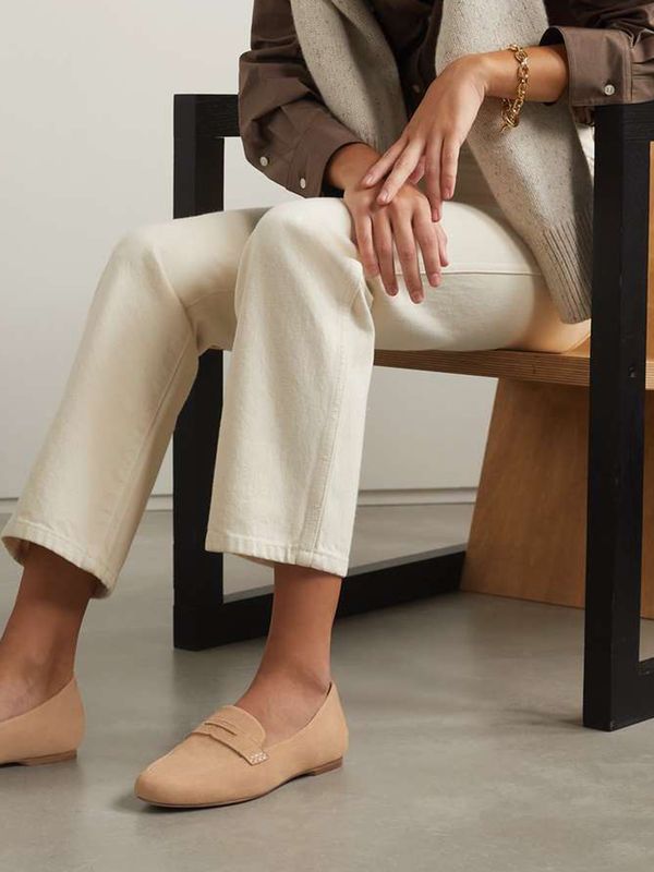 24 Stylish Neutral Loafers To Buy Now