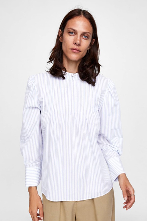 Pintuck Blouse from Zara