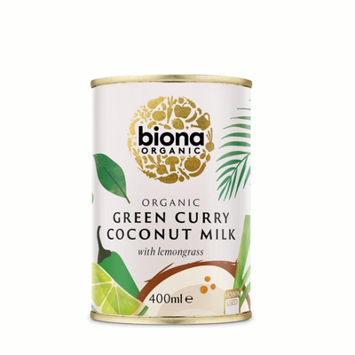 Green Curry Coconut Milk from Biona Organic 