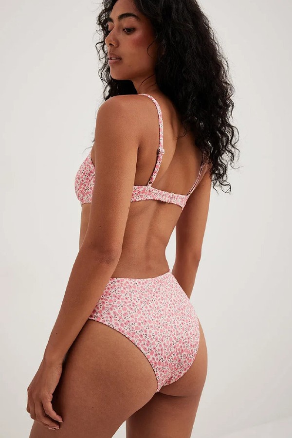 Drawstring Detail High Cut Bikini Panties from NA-KD