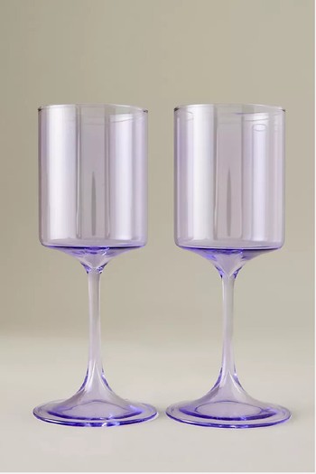 Morgan Wine Glasses, Set Of 2 from Anthropologie