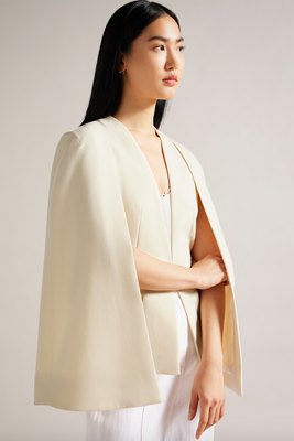 Dannio Structured Cape With Waistcoat