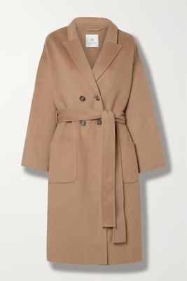 Dylan Double-Breasted Wool And Cashmere-Blend Coat from Anine Bing