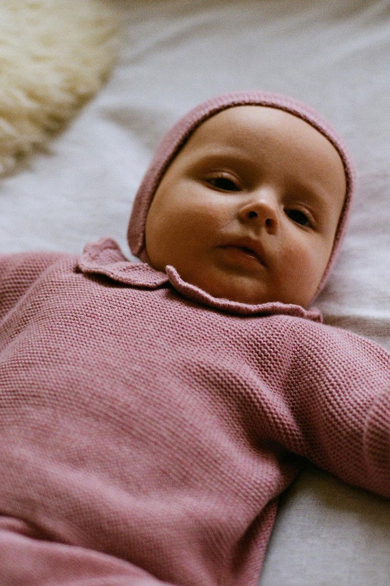 Ruffled Knit Sweater