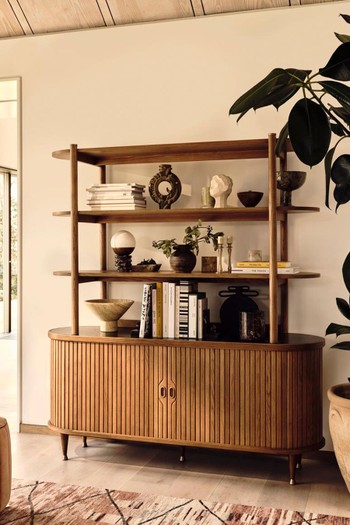 Nora Tambour Shelving Unit from Soho Home