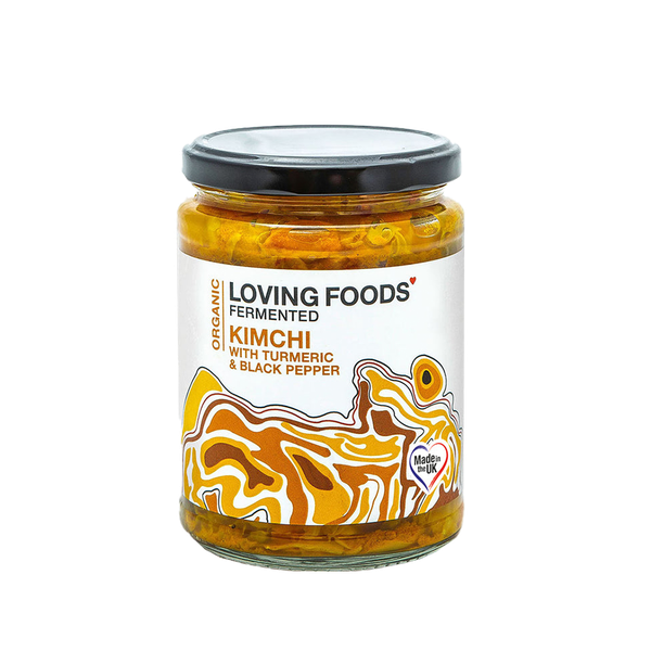 Organic Kimchi with Turmeric & Black Pepper from Loving Foods Fermented