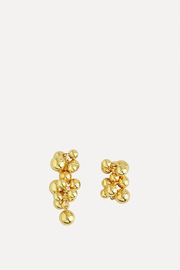 Mismatched Clustered Earrings from COS