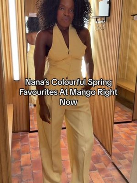Nana’s favourite spring finds at Mango right now – which piece is your favourite? Spring Fashion  Mango Haul Come Shop With Us