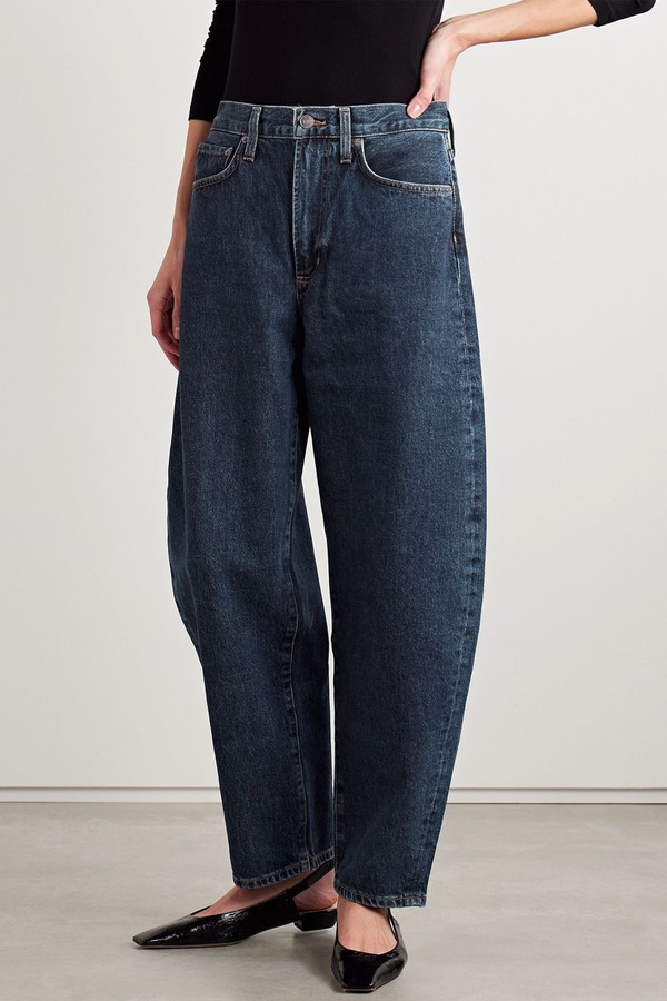 Balloon High-Rise Barrel-Leg Jeans from AGOLDE