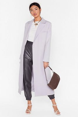 I’ll Get To Work Relaxed Longline Blazer