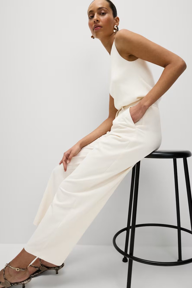 Barrel Leg Trousers