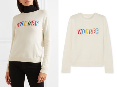 Wonder Intarsia Cashmere Sweater from Chinti and Parker