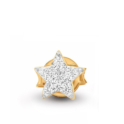 Gold Pave Single Star Stud from Missoma