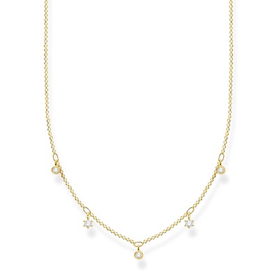 Necklace With Zirconia 