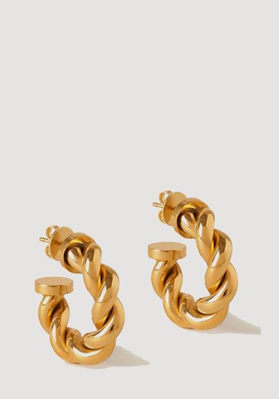 Twist Small Hoop Earrings