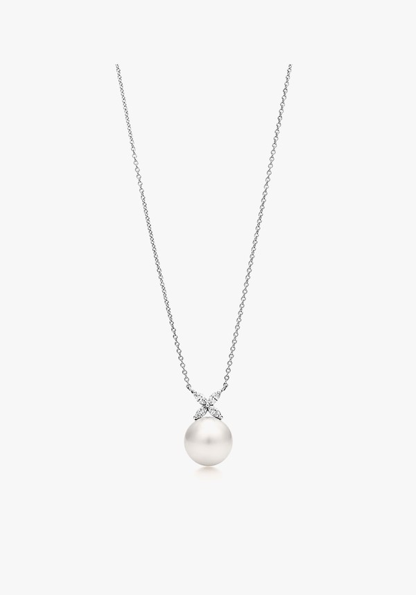 Pearl and Diamond Pendant