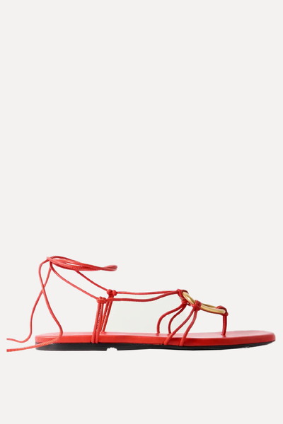 Embellished Leather Sandals from Proenza Schouler