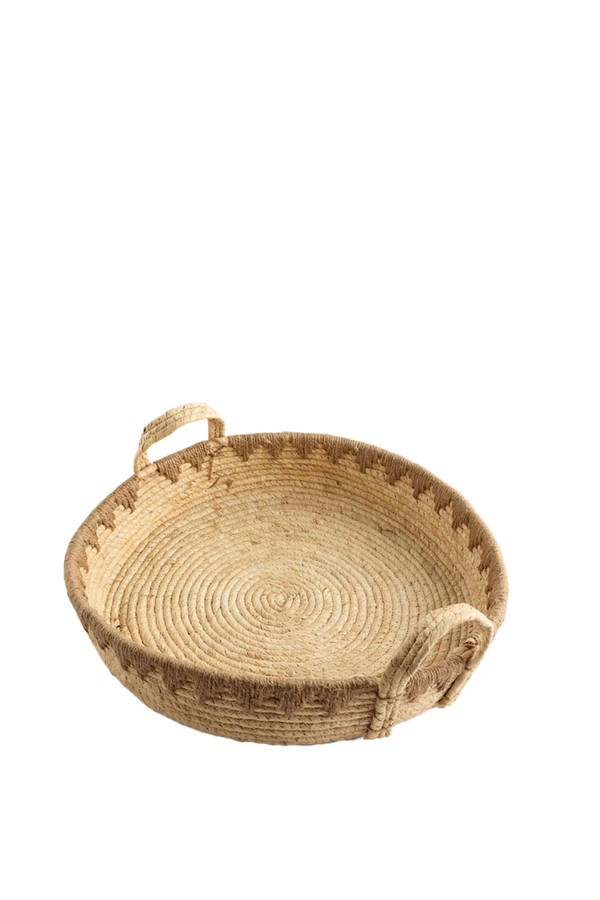 Natural Woven Seagrass XL Decorative Tray from Next