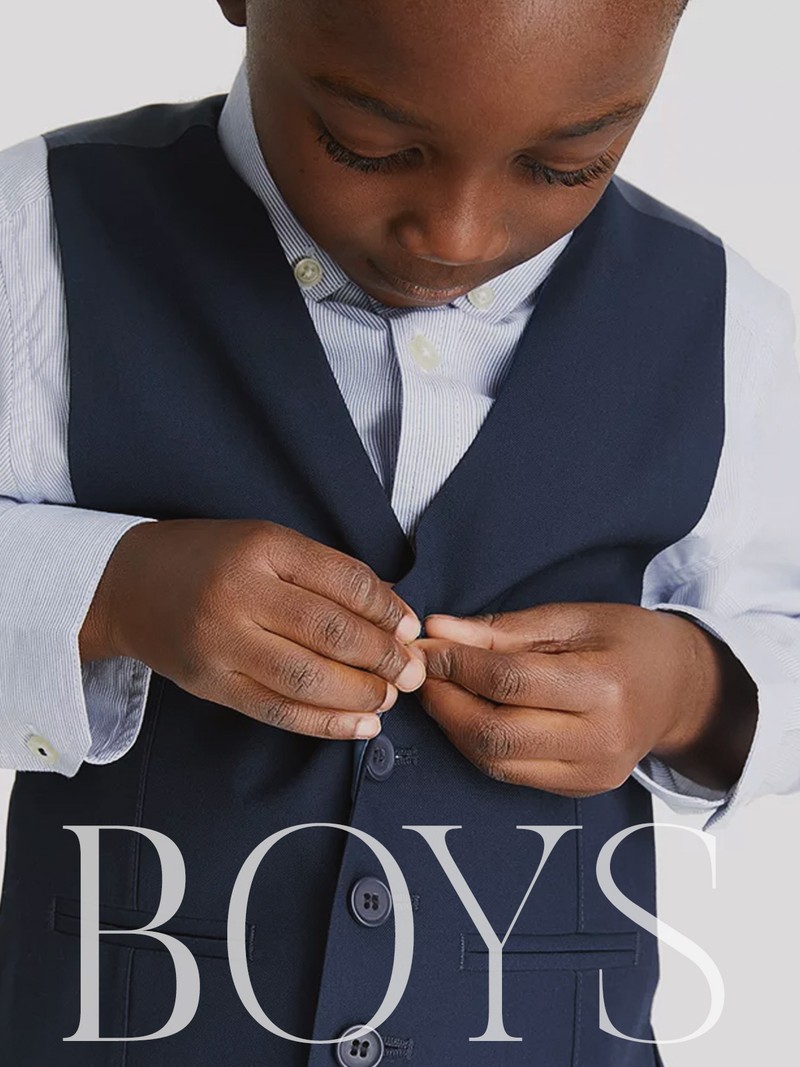 Twill Suit Waistcoat from John Lewis