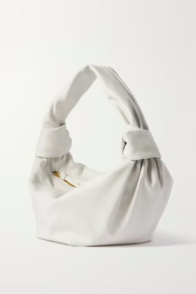 Mini Knotted Leather Tote from Bottega Veneta