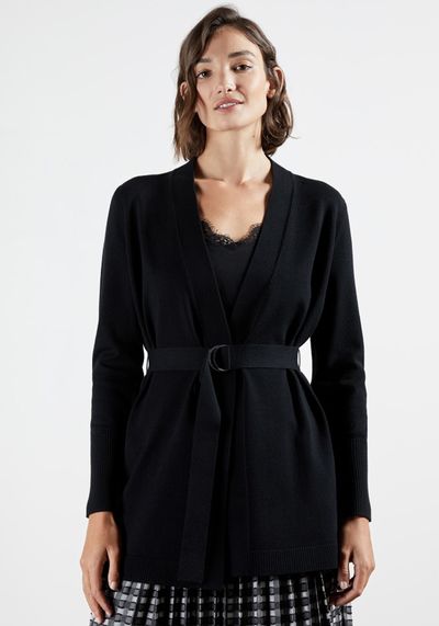 Siyenna D-Ring Belted Cardigan