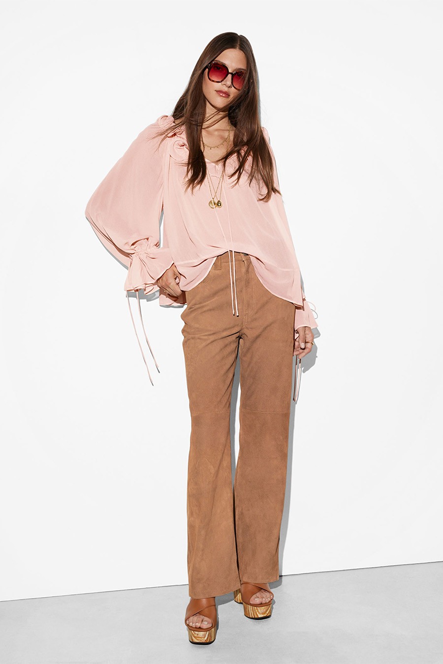 Suede Trousers